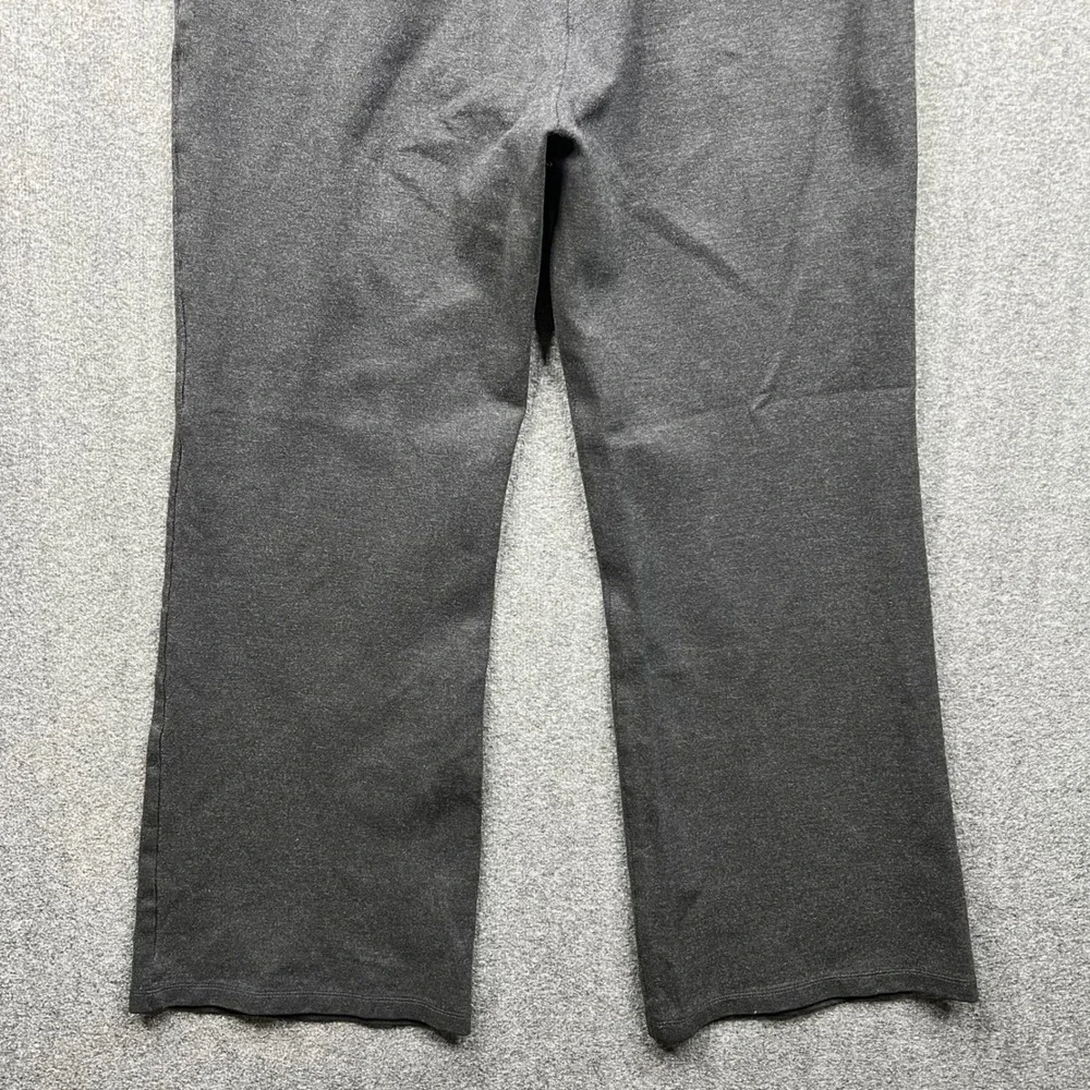 Betabrand Dress Pant Yoga Pants Women L Short Petite Gray Bootcut Ponte Knit - Picture 12 of 13